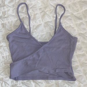 PacSun Criss Cross Crop Top